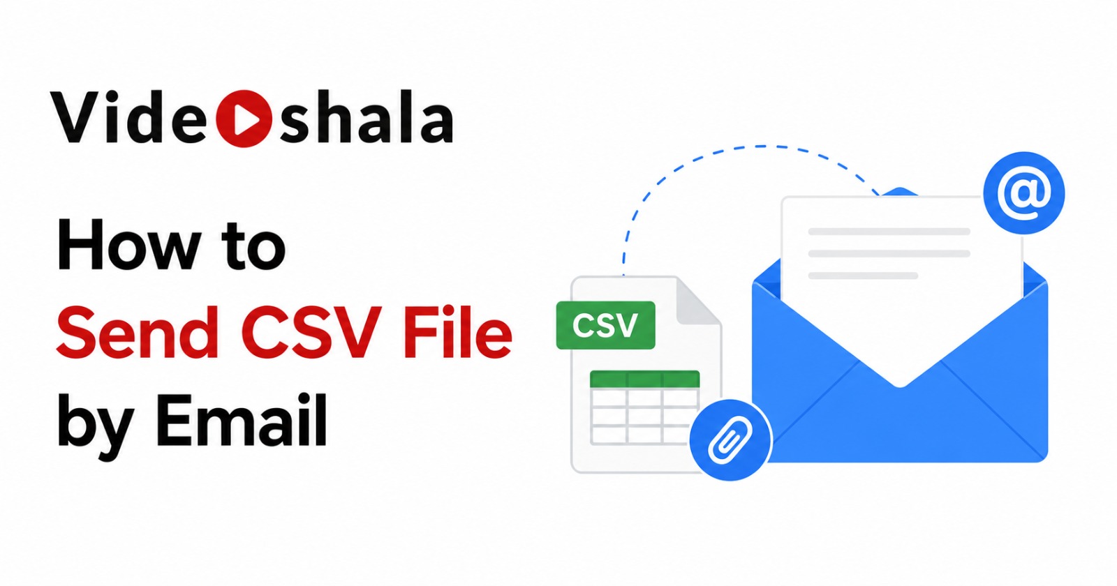 How to Send CSV File by Email