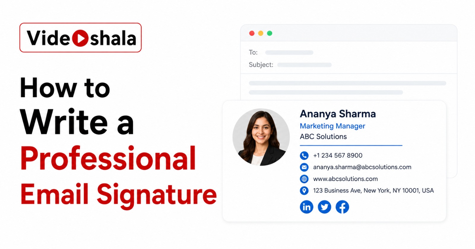 How to Write a Professional Email Signature