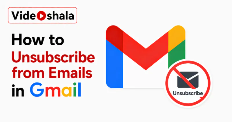 How to Unsubscribe from Emails in Gmail